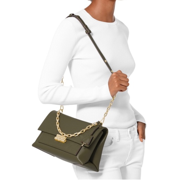 🔴SOLD🔴 MICHEAL KORS Cece Medium Leather Shoulder … - Picture 7 of 7